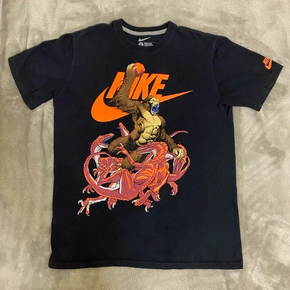 Vintage 00’s Nike Gorilla v Raptors T Shirt - Picture 1 of 6